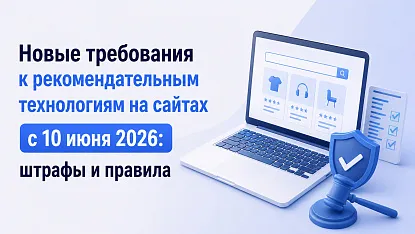 Новые требования к рекомендательным технологиям на сайтах с 10 июня 2026: штрафы и правила